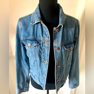 Forever 21 Distressed Jean Jacket